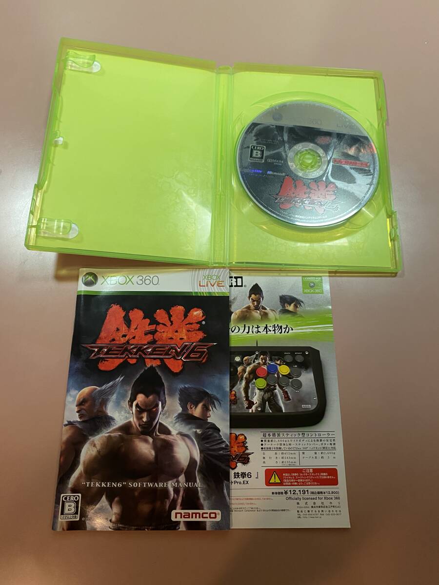 Xbox360★鉄拳６★used☆Tekken 6☆import Japanの画像2