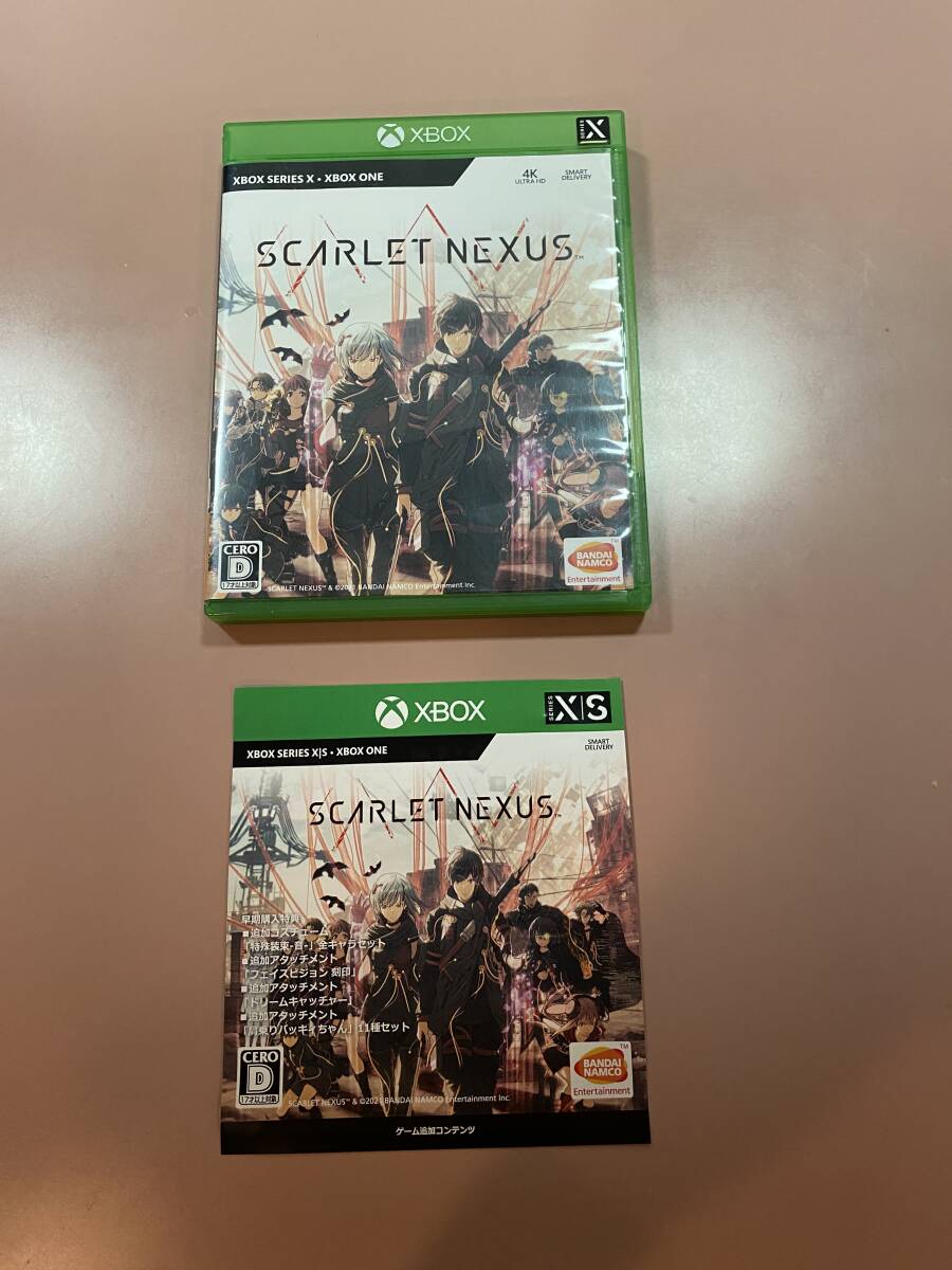  early stage buy version Xbox Series X Xbox One * scarlet Nexus *used*Scarlet Nexus*import Japan