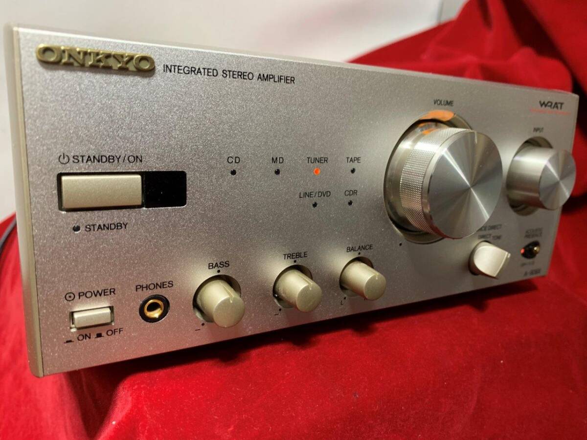 ONKYO オンキョー A-909X ステレオアンプ　　　★XCS10_画像2