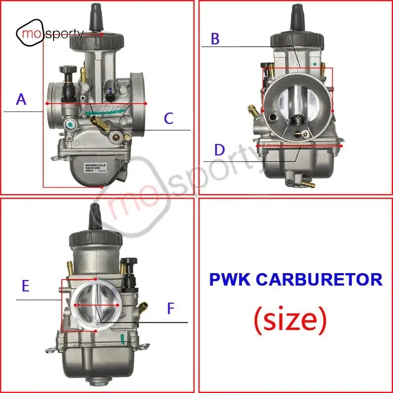 PWK35タイプキャブレター 検)CRM250R CRM250AR AX-1 XR250 XLR250R FTR250 CR125 CR250 MT125 MT250 CRE250_画像2