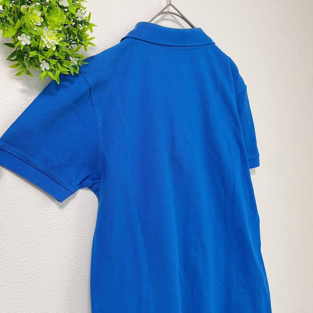 【coen コーエン】半袖 ポロシャツ L ブルー青 ユニセックス シンプル　¥3,980→¥2,600 お値下げ！