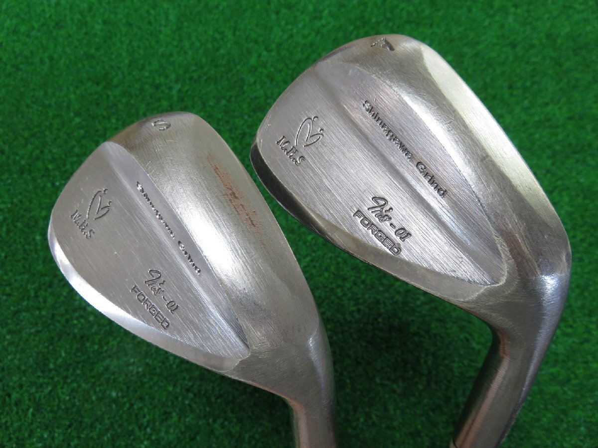 品川グラインド m's-01フォージドウェッジ AW51 SW57 K's HW120 品川グラインド m's-01フォージドウェッジ AW51 SW57 K's HW120