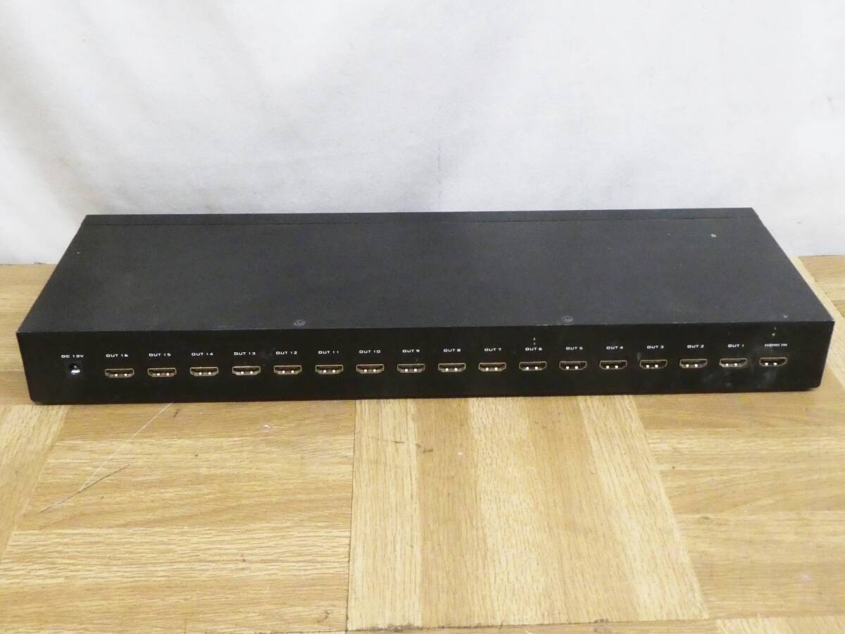 US731[ regular price 3 ten thousand rank ]16 port HDMI distributor splitter used operation OK /10