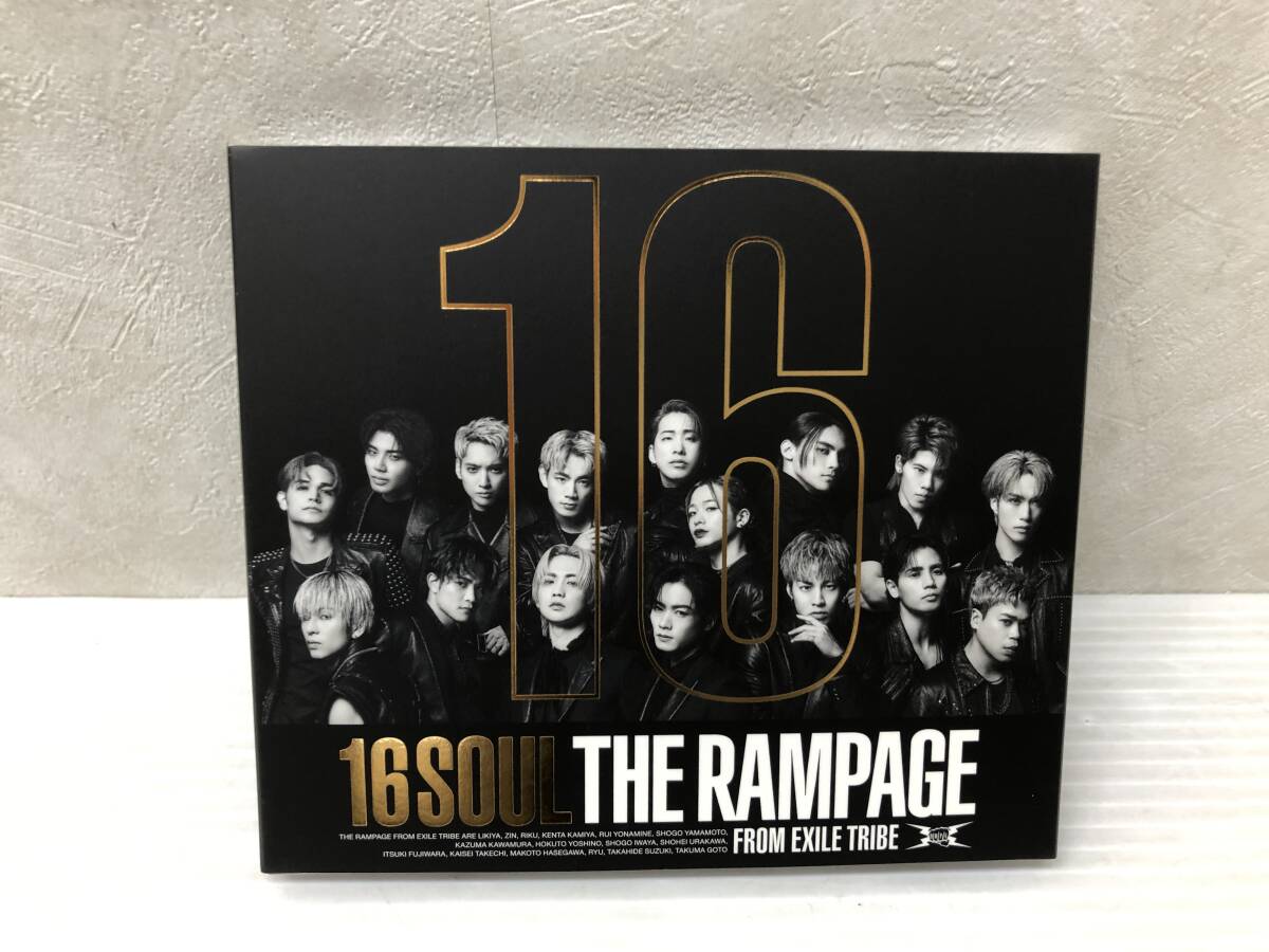 THE RAMPAGE from EXILE TRIBE CD 16SOUL(MV盤)(Blu-ray Disc付) 中古品 syjcd072798の画像1