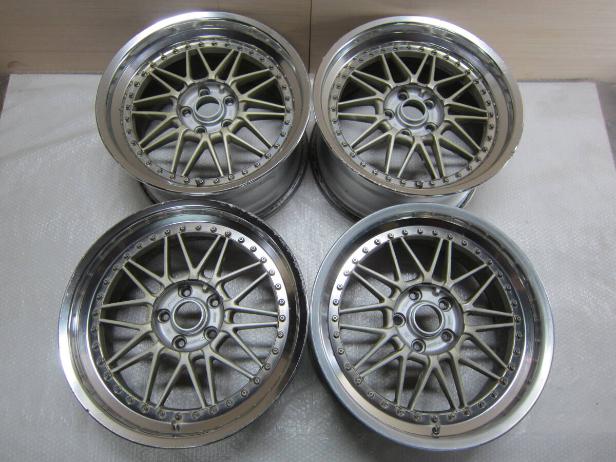 ☆WORK REZAX 18 x 8.5JJ +40 / 18 x 9.5JJ +45 ハブ径73mm PCD114.3 x 5H ワーク レザックス 希少 中古☆_画像1