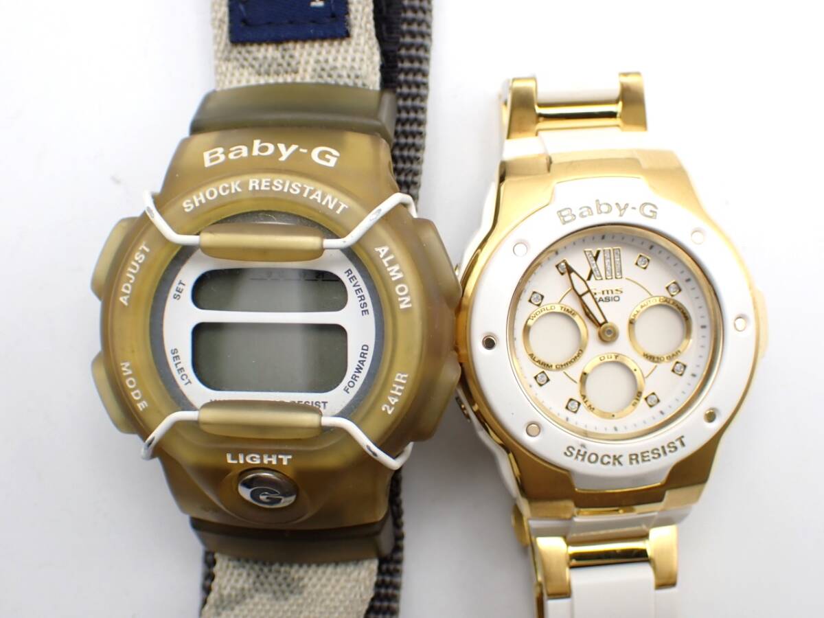 まとめ☆1円～☆CASIO カシオ QZ レディース腕時計 G-SHOCK ジーショック Baby-G 6点まとめ/H0213-1500_画像4