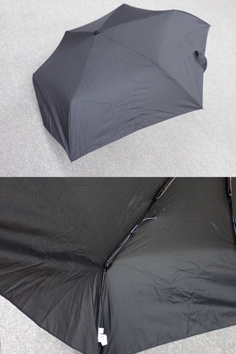 まとめ 500円～☆折りたたみ傘 5本セット 黒 雨具 女性用 男性用 携帯傘/PO-3_画像3