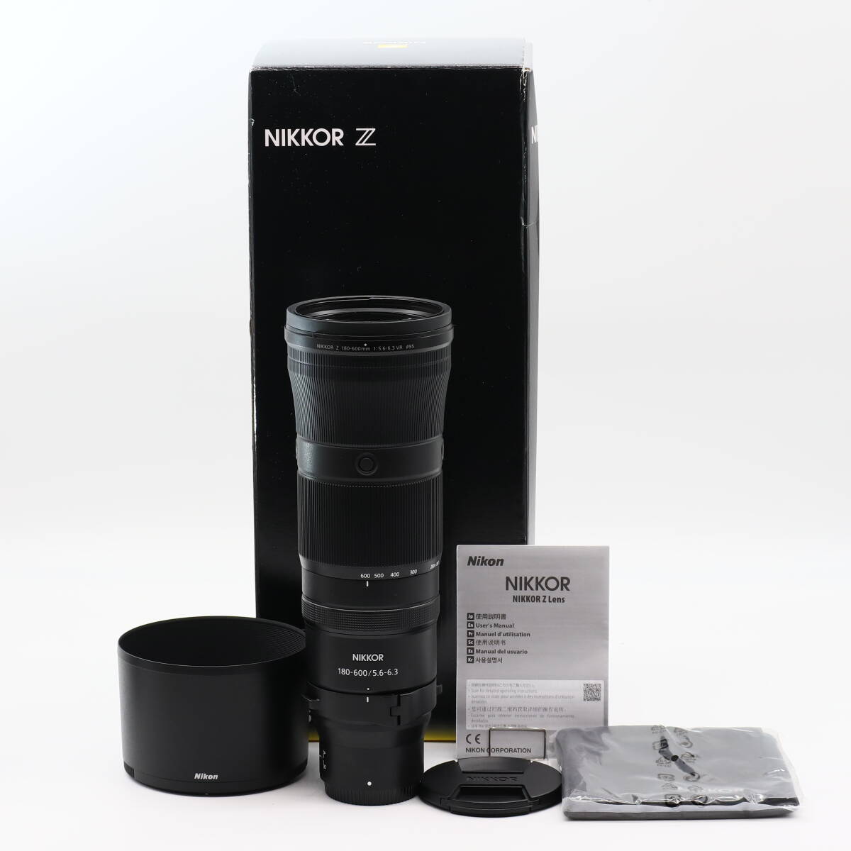 新品級 | Nikon ニコン 望遠ズームレンズ NIKKOR Z 180-600mm f/5.6-6.3 VR Zマウント フルサイズ #2974