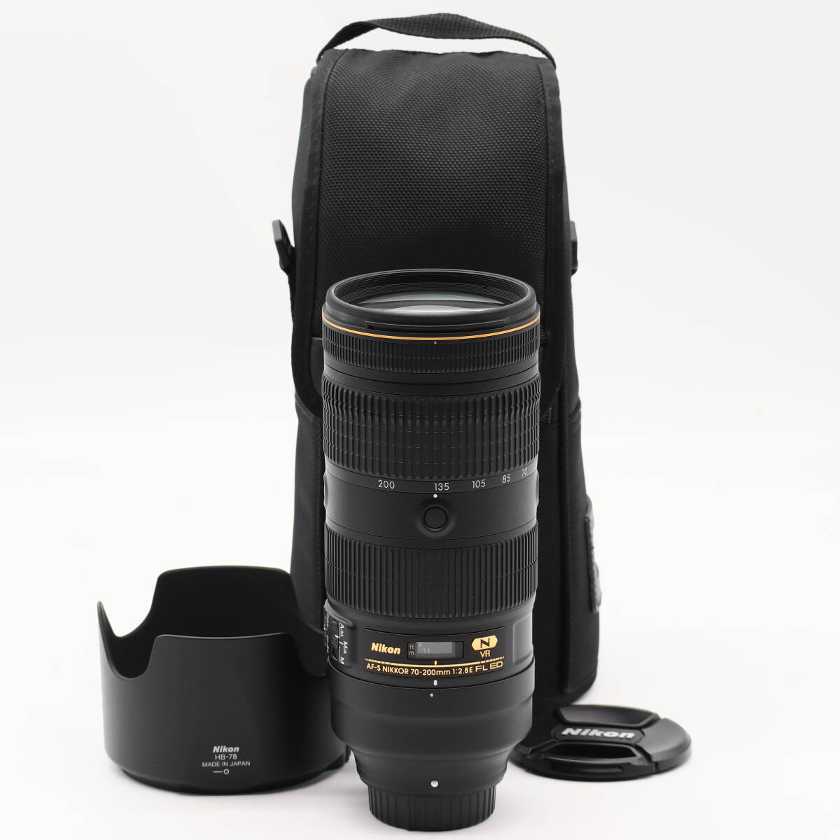 新品級 | Nikon ニコン 望遠ズームレンズ AF-S NIKKOR 70-200mm f/2.8E FL ED VR フルサイズ対応 #3007の画像1