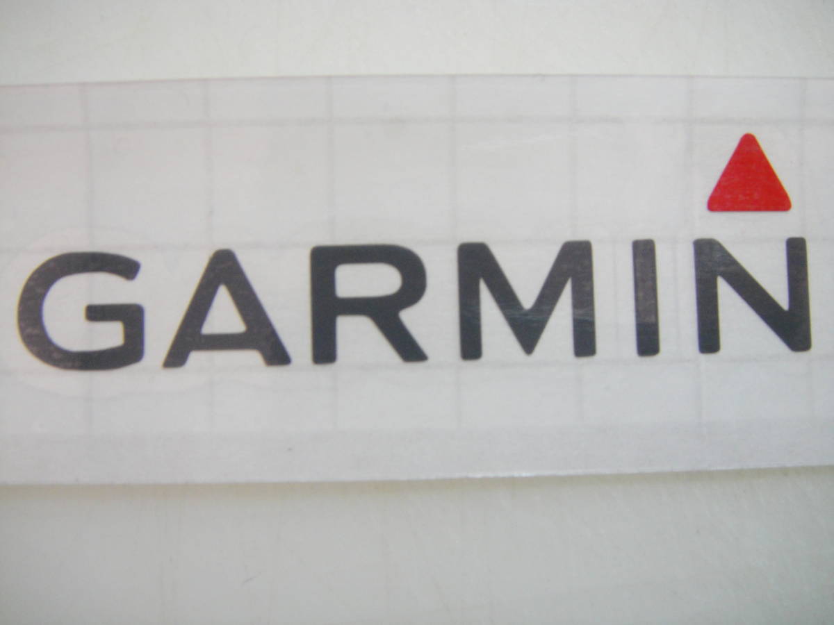 GARMIN 160mm エンブレム　ステッカー　デカール　ガーミン　ガーミンどうでしょう ハイグレード耐候６年 _レッド