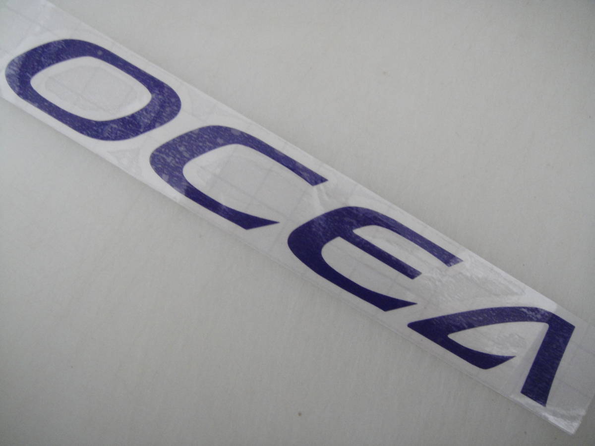 OCEA オシア ステッカー 横160ｍｍ　ハイグレード耐候６年oracal651 40色以上から選べます。_パープル