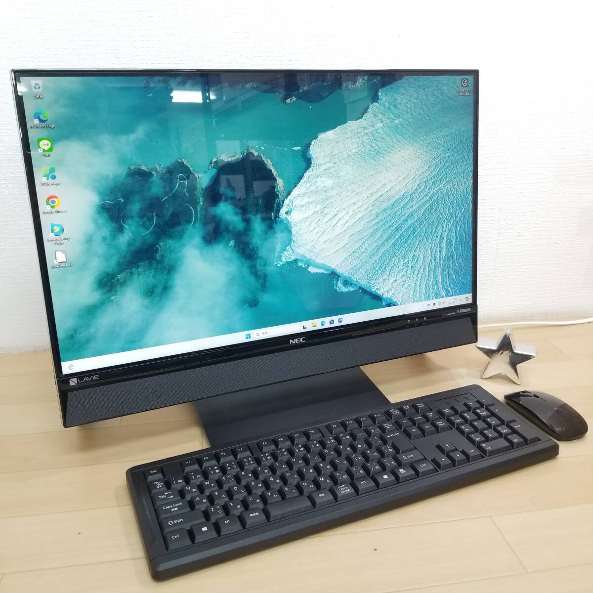 新品メモリ16GB搭載/美品/即決特典付!第6世代i7/HDD2TB/Webカメラ/Office/スピード出荷/Win11/即使用可モニター一体型PC(D5809)_★傷等少なく、私観ですが美品です★