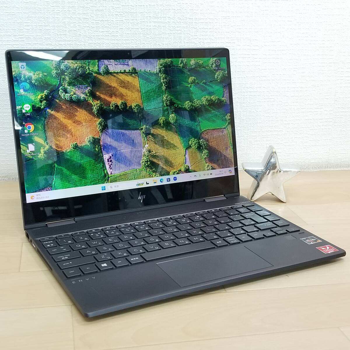 2019年モデル/超美品/即決特典付!Ryzen 7 3700U/SSD512GB/新品メモリ16GB/Webカメラ/Office/スピード出荷/Win11/即使用可ノートPC(D6127)