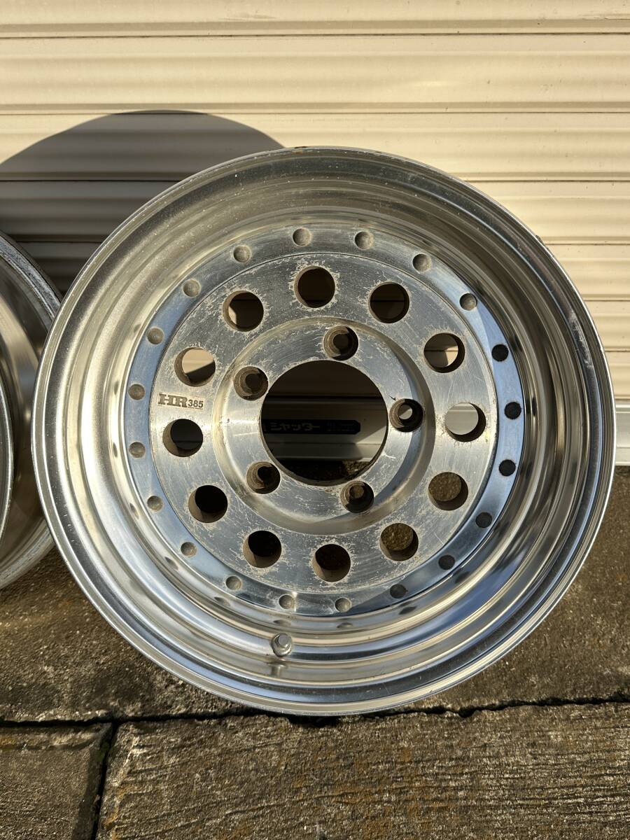 ENKEI エンケイ E385 R15×7J+15 5x139.7 4本 ジムニーシエラ ワイドフェンダージムニーなど jb23 jb64 jb74 jb11_画像9