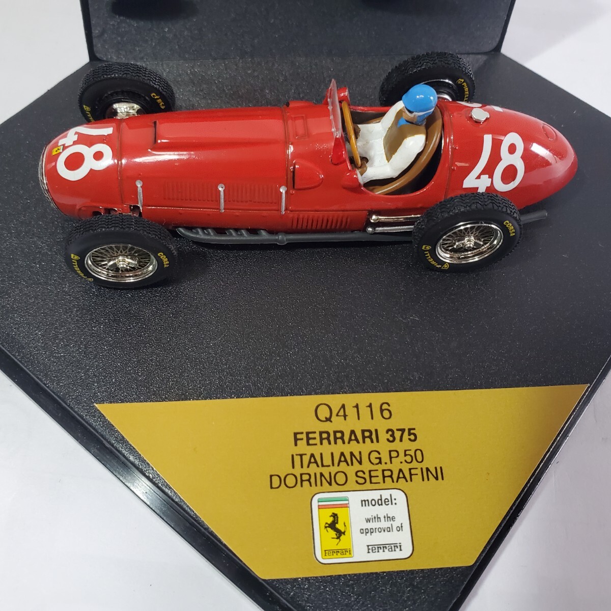 Quartzo カルツォ（ビテスグループ） 1/43「Ferrari 375 ITALIAN GP 1950 」 フェラーリ 375 イタリアン グランプリ 新品未使用 169の画像1