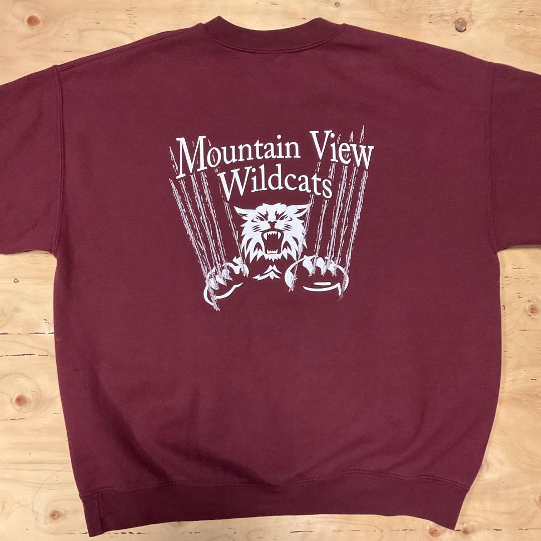 90s VINTAGE SWEAT -MOUNTAIN VIEW WILDCATS- ヴィンテージ　アメリカ_画像7