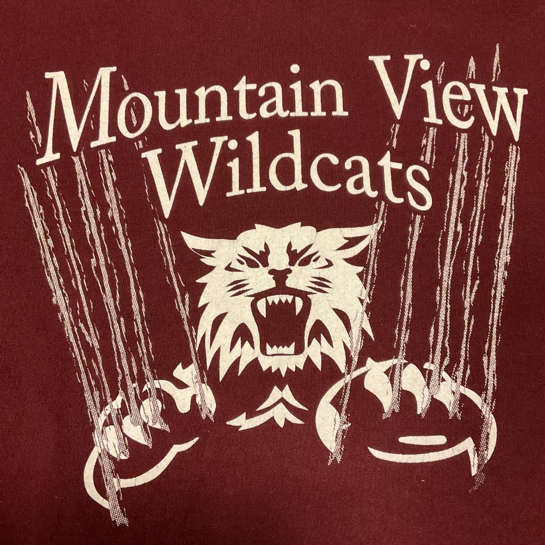 90s VINTAGE SWEAT -MOUNTAIN VIEW WILDCATS- ヴィンテージ　アメリカ_画像8