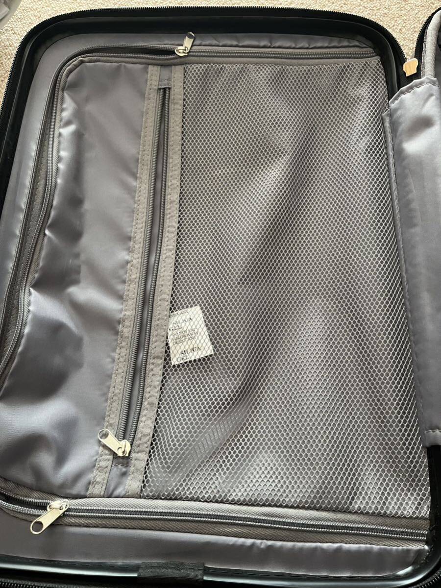 スーツケース キャリーバッグ キャリーケース フロストブラック　32リッター　機内持ち込み　TSA_画像8
