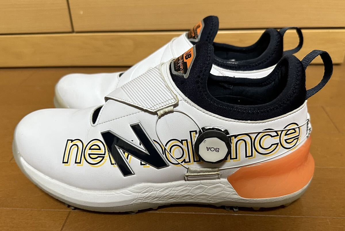 New Balance＊ニューバランス＊ゴルフシューズ＊27cm＊フレッシュフォーム＊BOA＊スパイク＊シューズケース付き_画像3