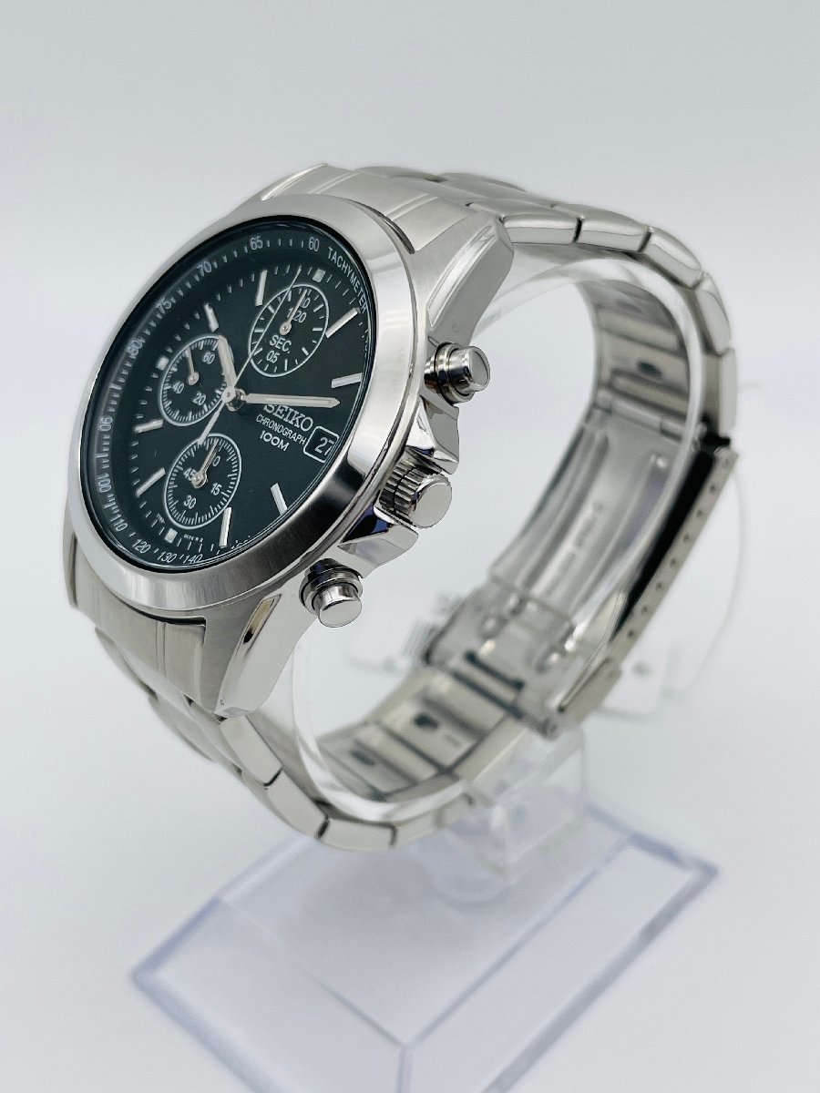 【中古（美品）】 セイコー SEIKO クロノグラフ 腕時計【国内正規品】 SND309P メンズ_画像8