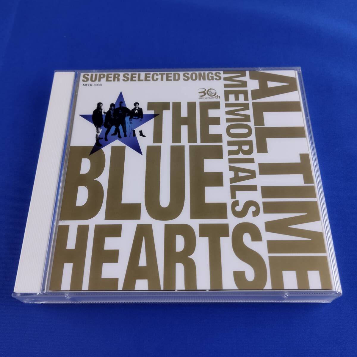 1SC15 CD THE BLUE HEARTS 30th ANNIVERSARY ALL TIME MEMORIALS SUPER SELECTED SONGS 通常盤B_画像1