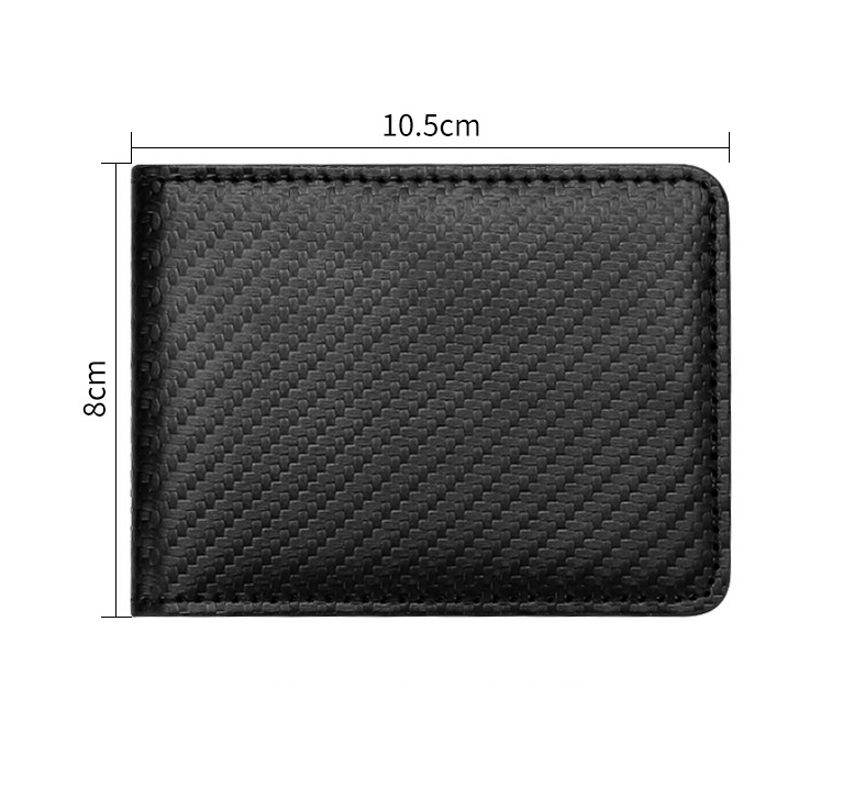  Mercedes * Benz BENZ card-case license proof case card holder PU leather carbon style business card file card inserting credit card case 