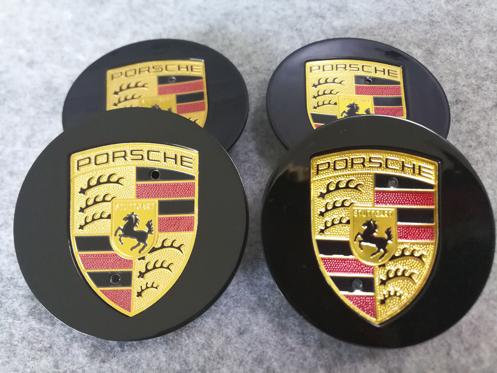 ポルシェ PORSCHE ホイールキャップ ホイール ハブキャップ センター キャップ保護 防塵 4個セット 外径75mm 　18番_画像3