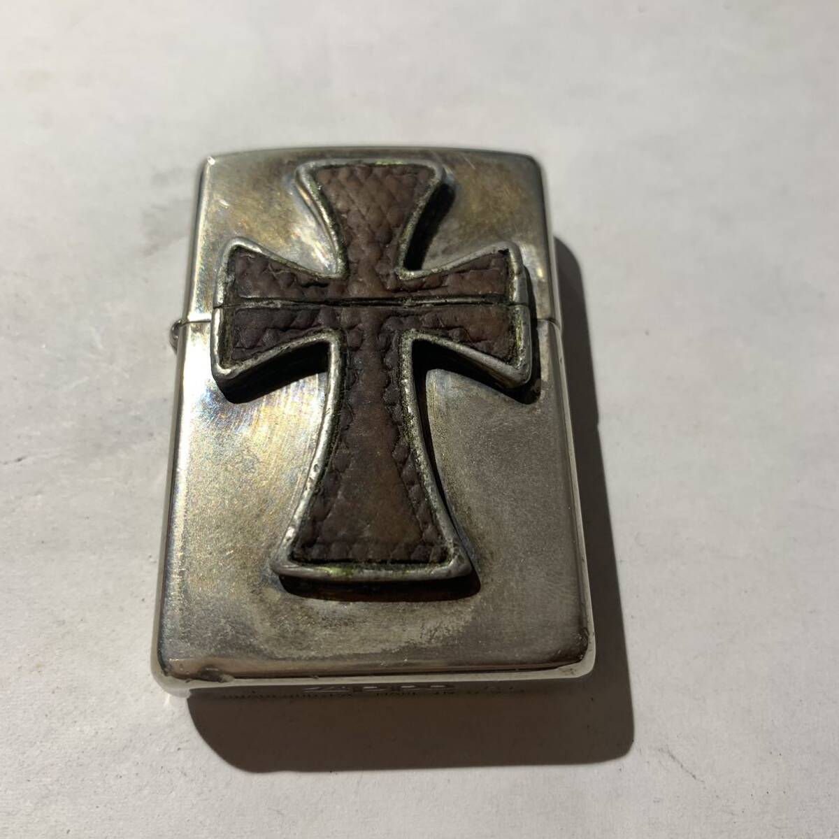 ZIPPO 十字架　ジッポー　ジッポ(管理番号D)_画像1