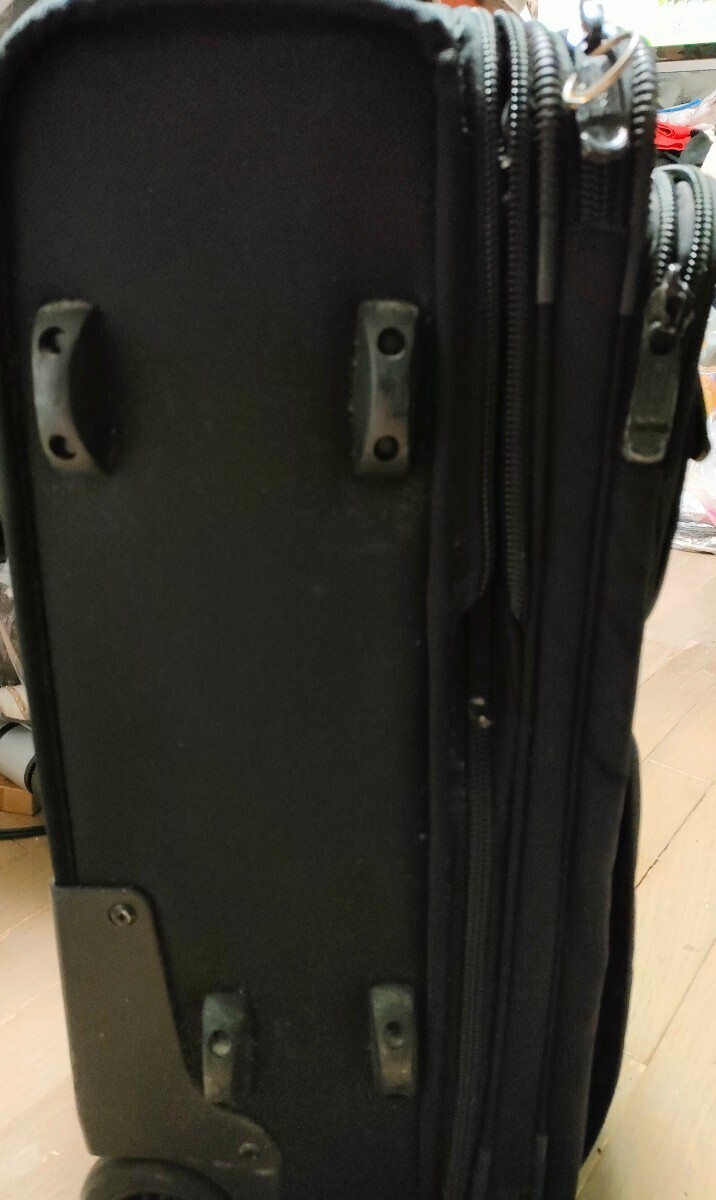 KIRKLAND CORDURA ballistic　スーツケース　黒 キャリーケース ビジネス 旅行 　幅に広げ可能　キャリーバッグ　26×37×59cm_画像7