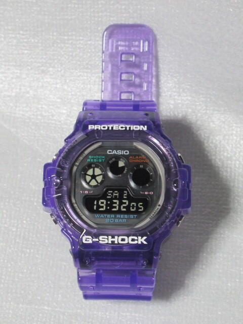 G-SHOCK DW-5900JT-6JF　JOYTOPIA　クリアスケルトンカラー