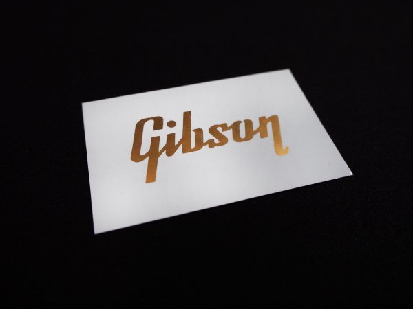 SCHD-141G◆GIBSON typeface-CLASSIC ロゴgold デカール_SCHD-141G◆GIBSON typeface-CLASSIC
