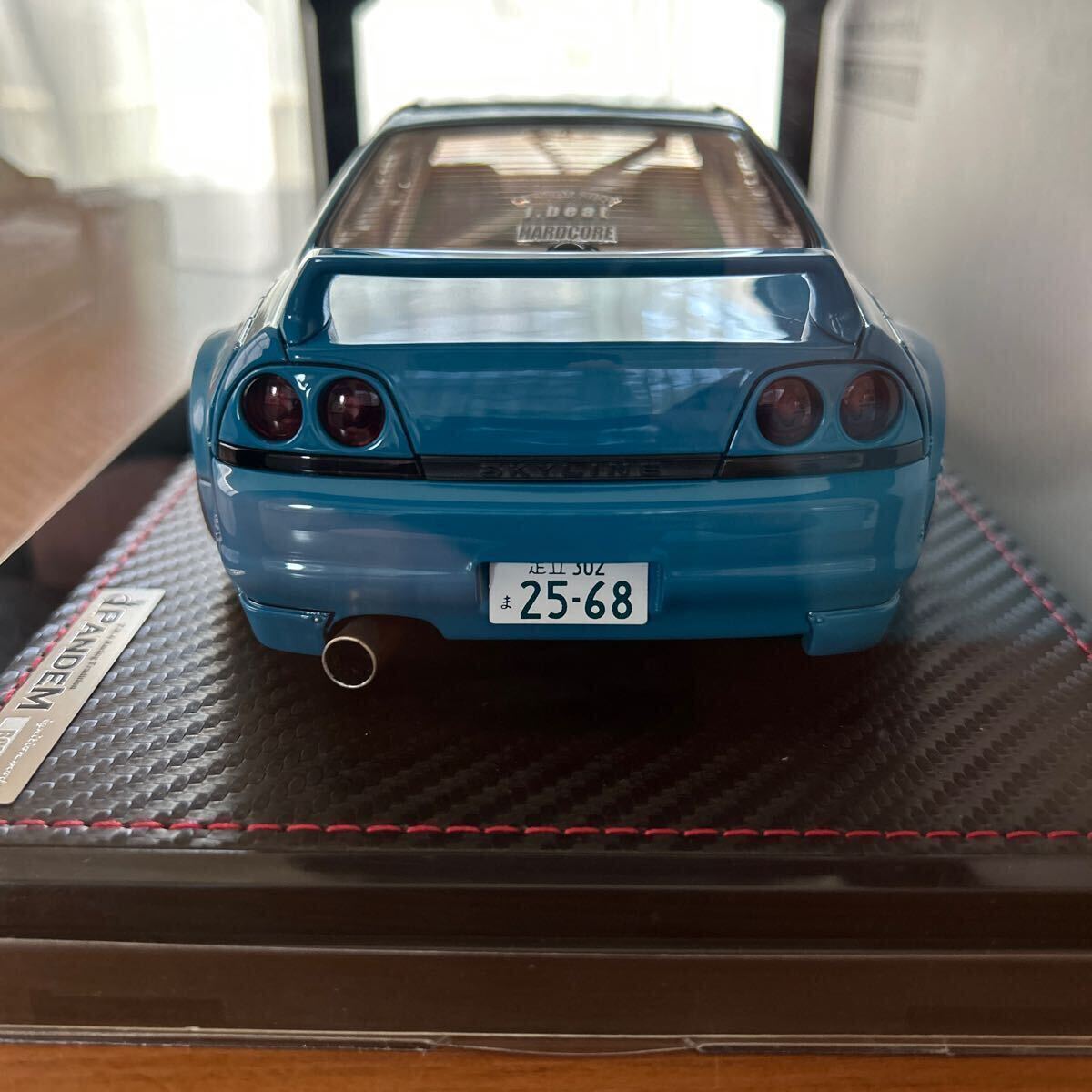 ※WEB限定※IG3027 1/18 PANDEM GT-R (BCNR33) Blue With Skate Board ignition model 送料込みの画像4