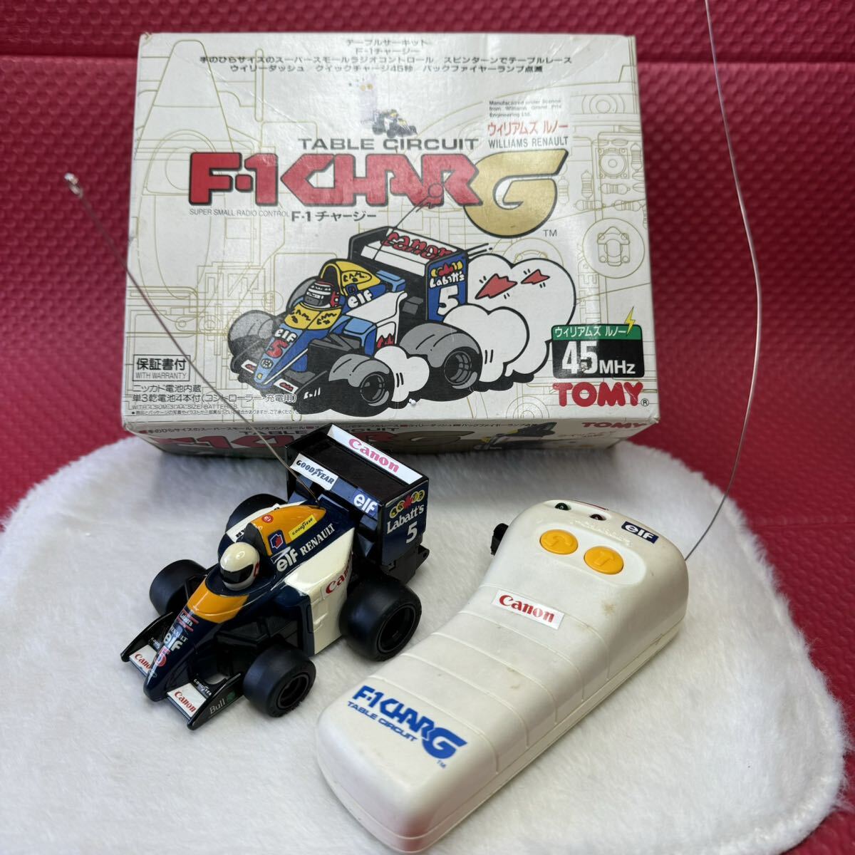 Ｆ1 CHARG チャージ　ウィリアムズ　ルノー　ラジコン　チャージ　TOMY_画像1