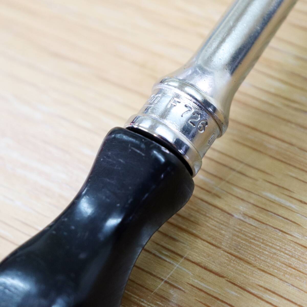 新潟発 スナップオン ラチェットハンドル F726 旧ロゴ 新潟発 スナップオン ラチェットハンドル F726 旧ロゴ