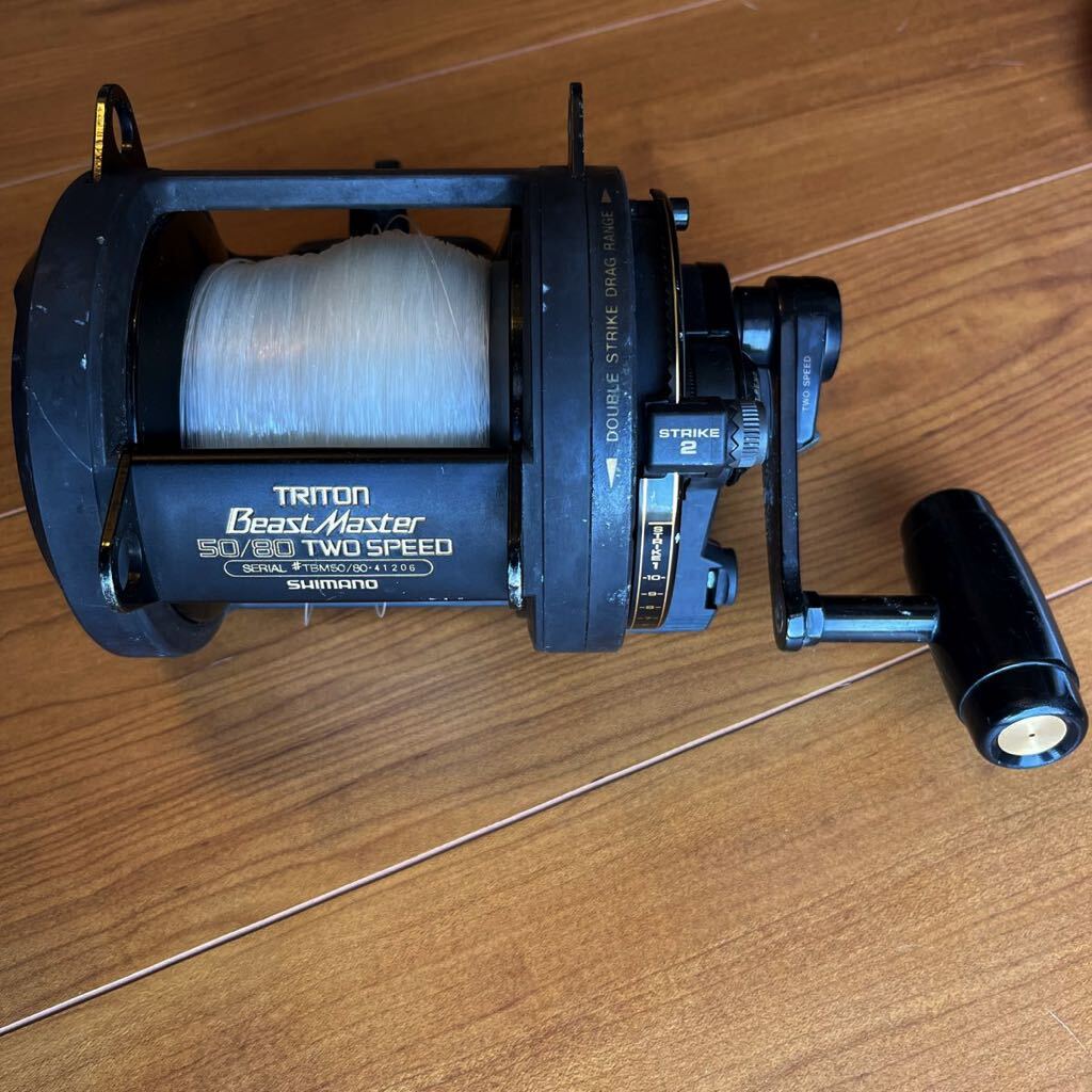 SHIMANO TRITON BEASTMASTER recognized 20 50 GRAPHITE SHIMANO TRITON BEASTMASTER recognized 20 50 GRAPHITE