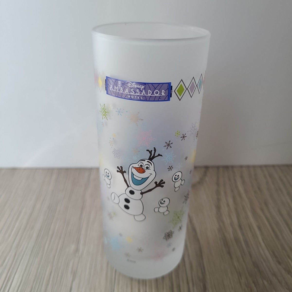 ディズニー 2016 アナ雪 ガラス コップ アンバサダーホテル  グラス