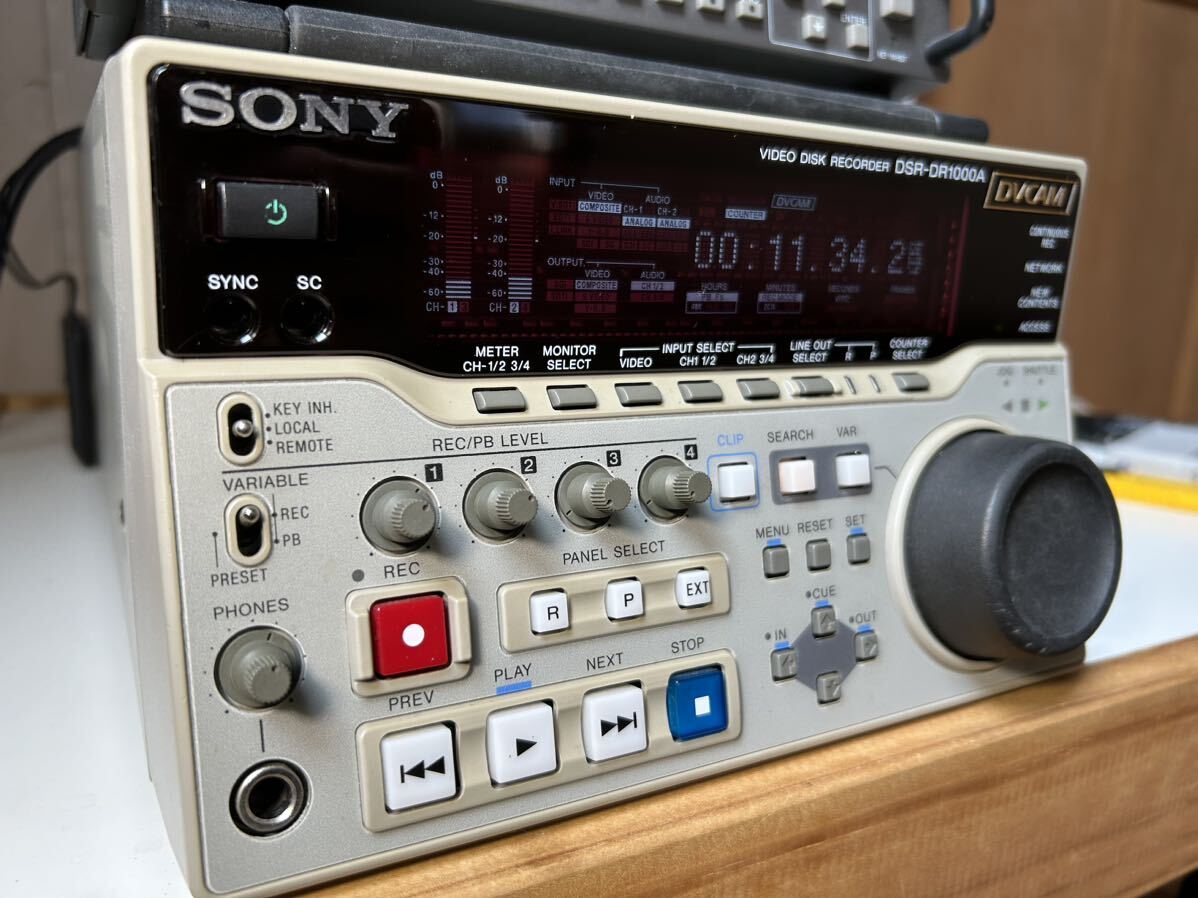 SONY DSR-DR1000A 調子良いです。_画像4