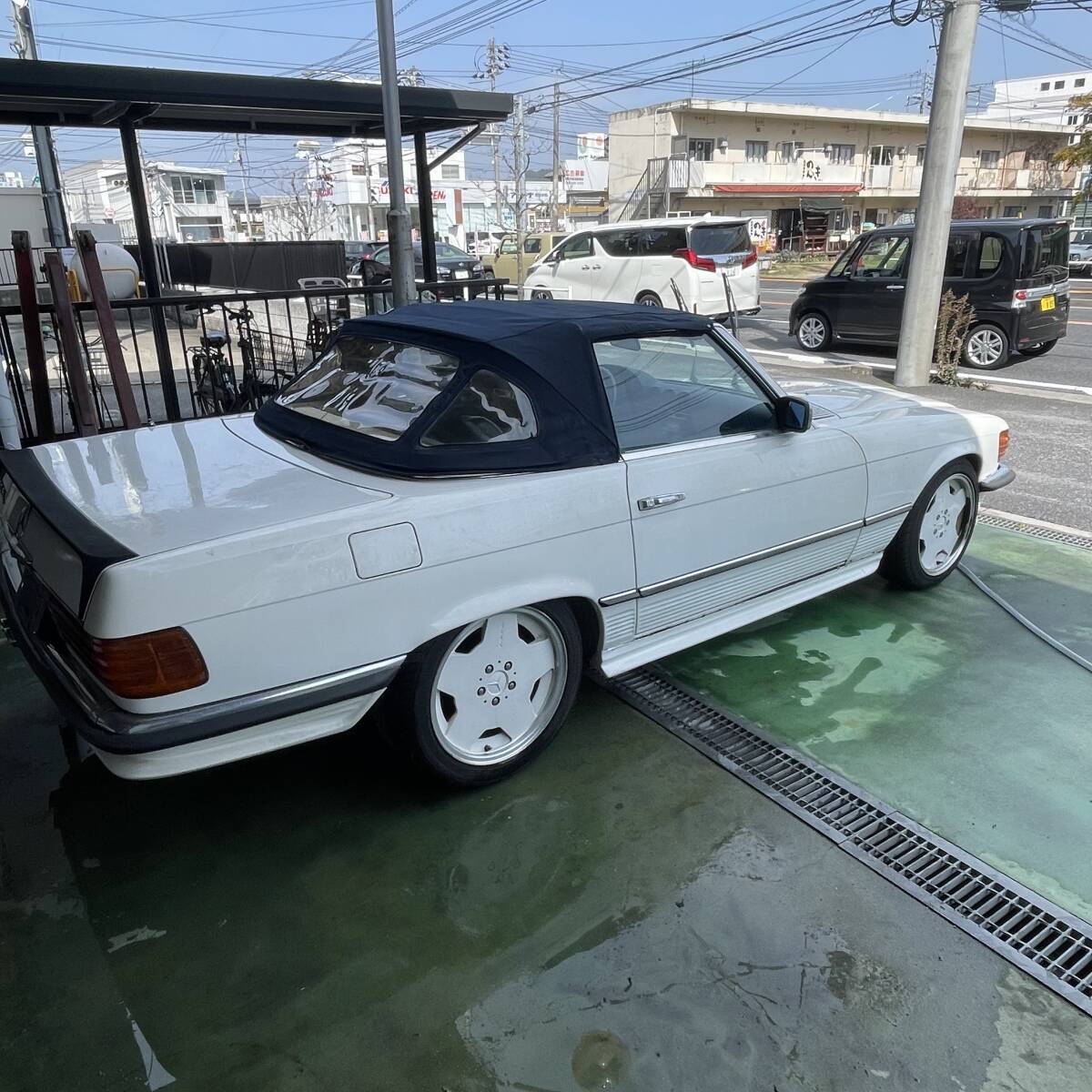 83y 380SL ディ-ラ-車 ３８万円38万円スタート売り切り (^^♪ 一時抹消＆譲渡証明書渡し。の画像2