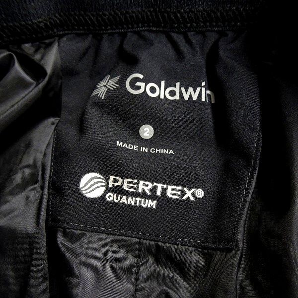 GOLDWIN ゴールドウィン 新品 定価3万 PERTEX社製ナイロン×環境配慮型中綿 インサレーションパンツ GA73372 BK 2 ▲040▼bus9321d_画像7