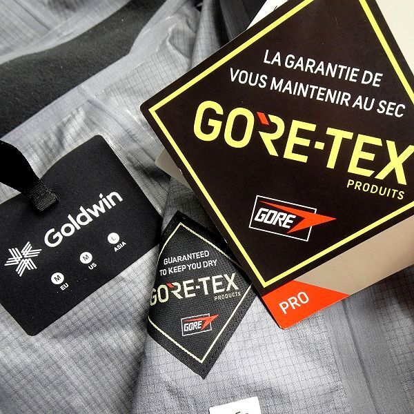 GOLDWIN ゴールドウィン 新品 定価8.2万 防水×透湿×高強度 GORE-TEX PRO フーデッド シェルジャケット GM12311 BD L ▲200▼bus9248e_画像8