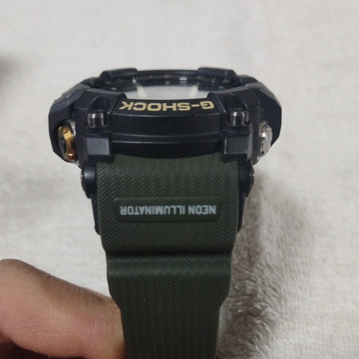  送料込み　G-SHOCK GSG-100-1A3DR MUDMASTER マッドマスター タフソーラー　海外モデル グリーン_画像6