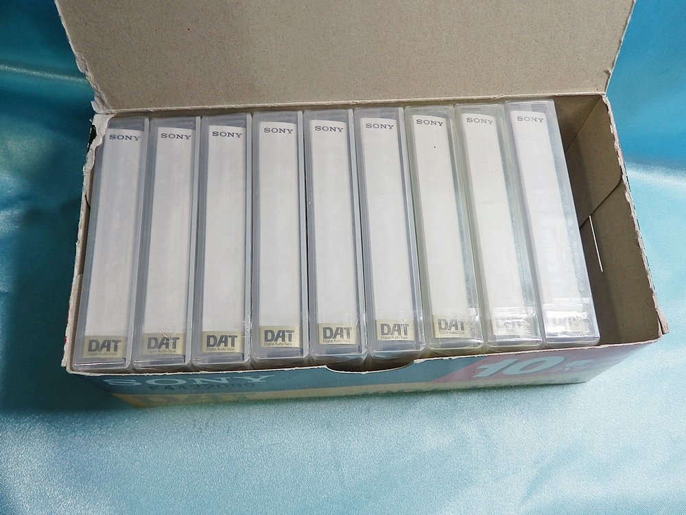 未開封！◆ SONY ソニー DATテープ 「DT-120」 120分 9本セット ◆_画像2