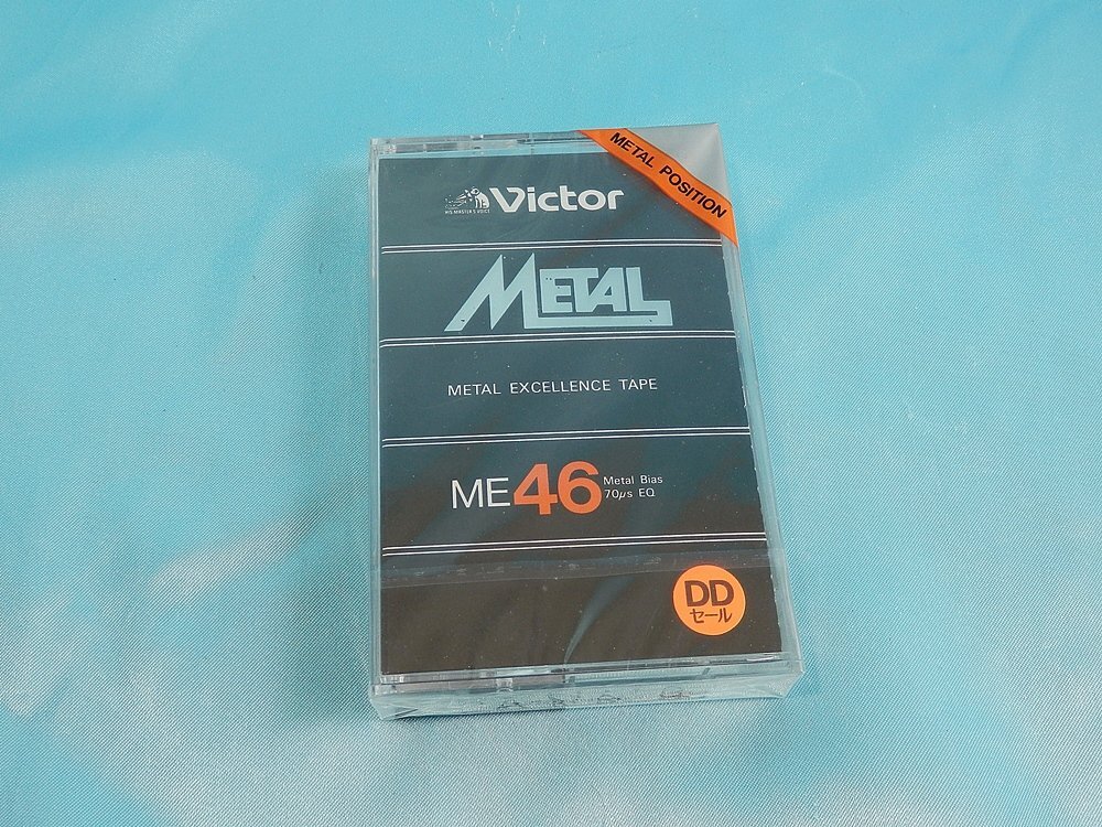 * Victor Victor ME46 METAL metal tape [ unopened ] * cassette tape *46 minute *