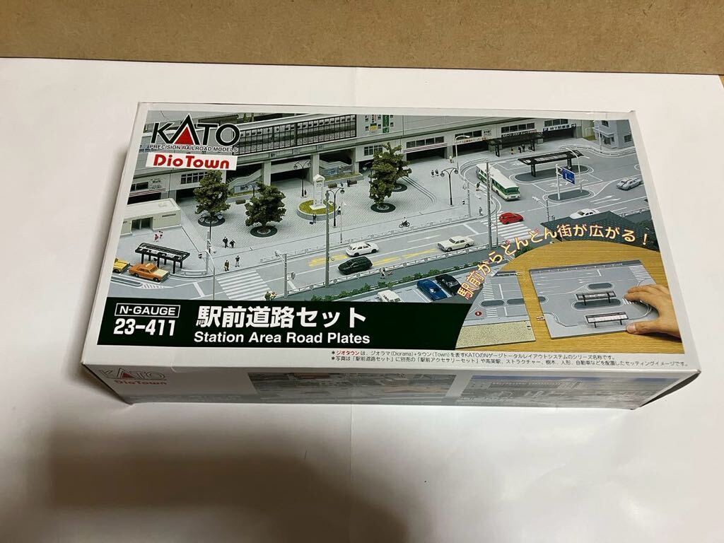 KATO カトー 駅前道路セット 23-411_画像1