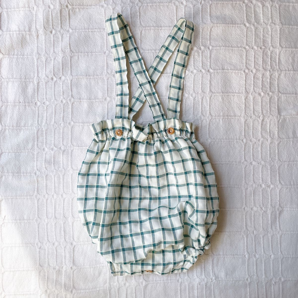 birinit petit Marsala plaid straps bloomer ブルマ サロペット