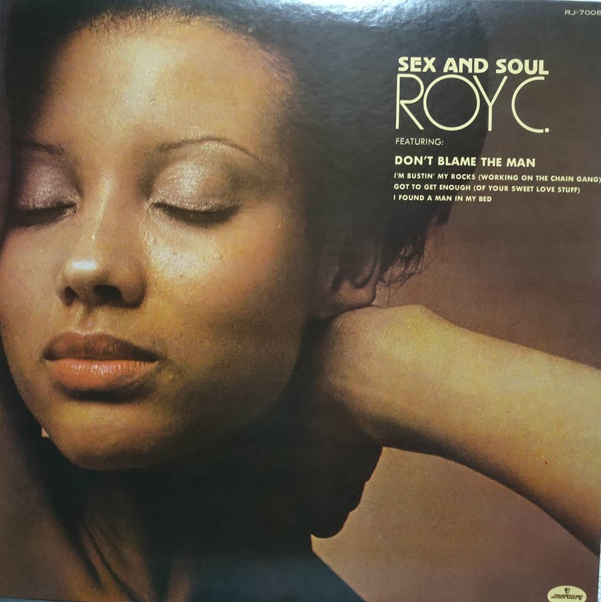 【LP Soul】Roy C.「Sex And Soul」JPN盤_ジャケット