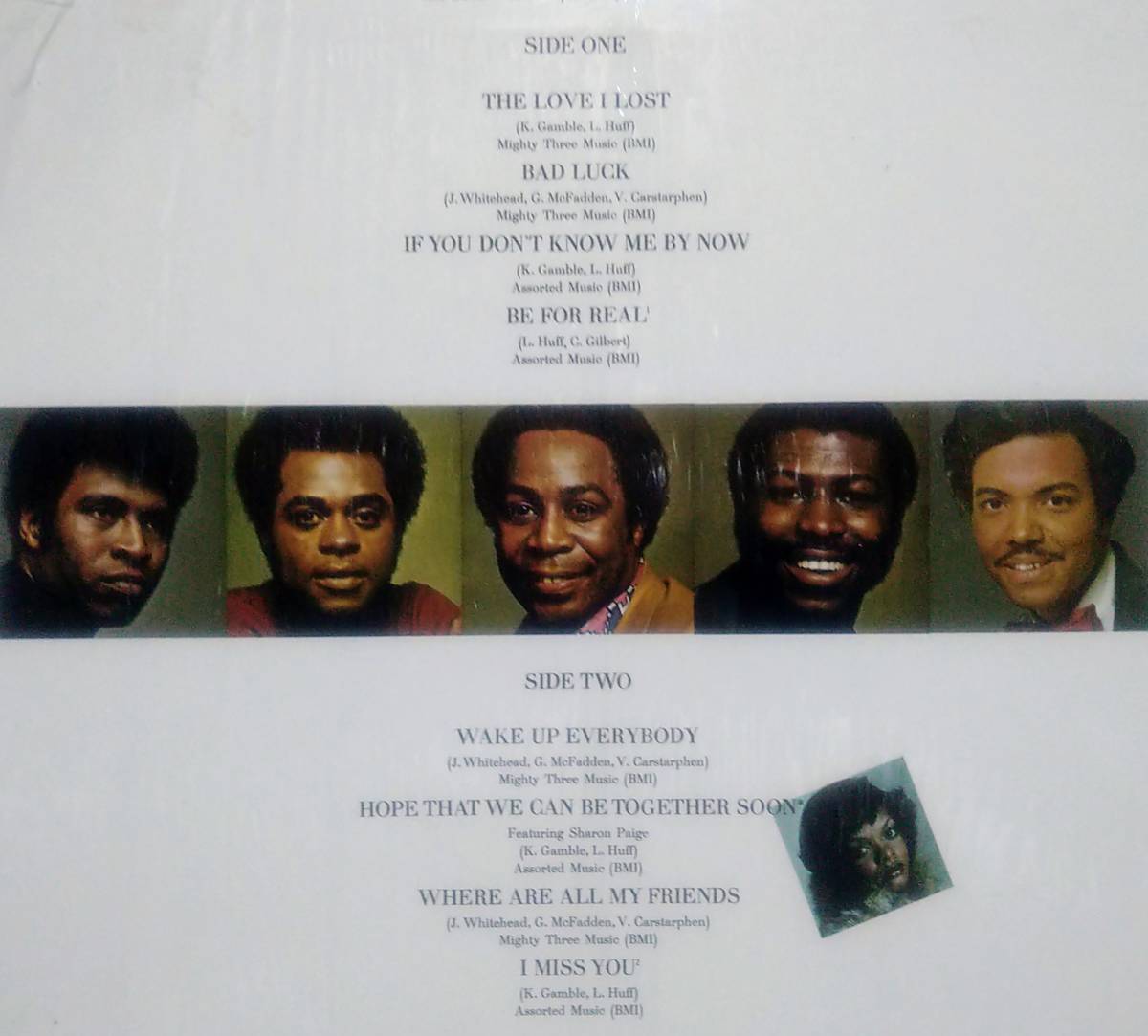 【LP Soul】Harold Melvin & The Blue Notes「All Their Greatest Hits Collectors' Item」US盤 シュリンク付 The Love I Lost.他 収録！_収録内容