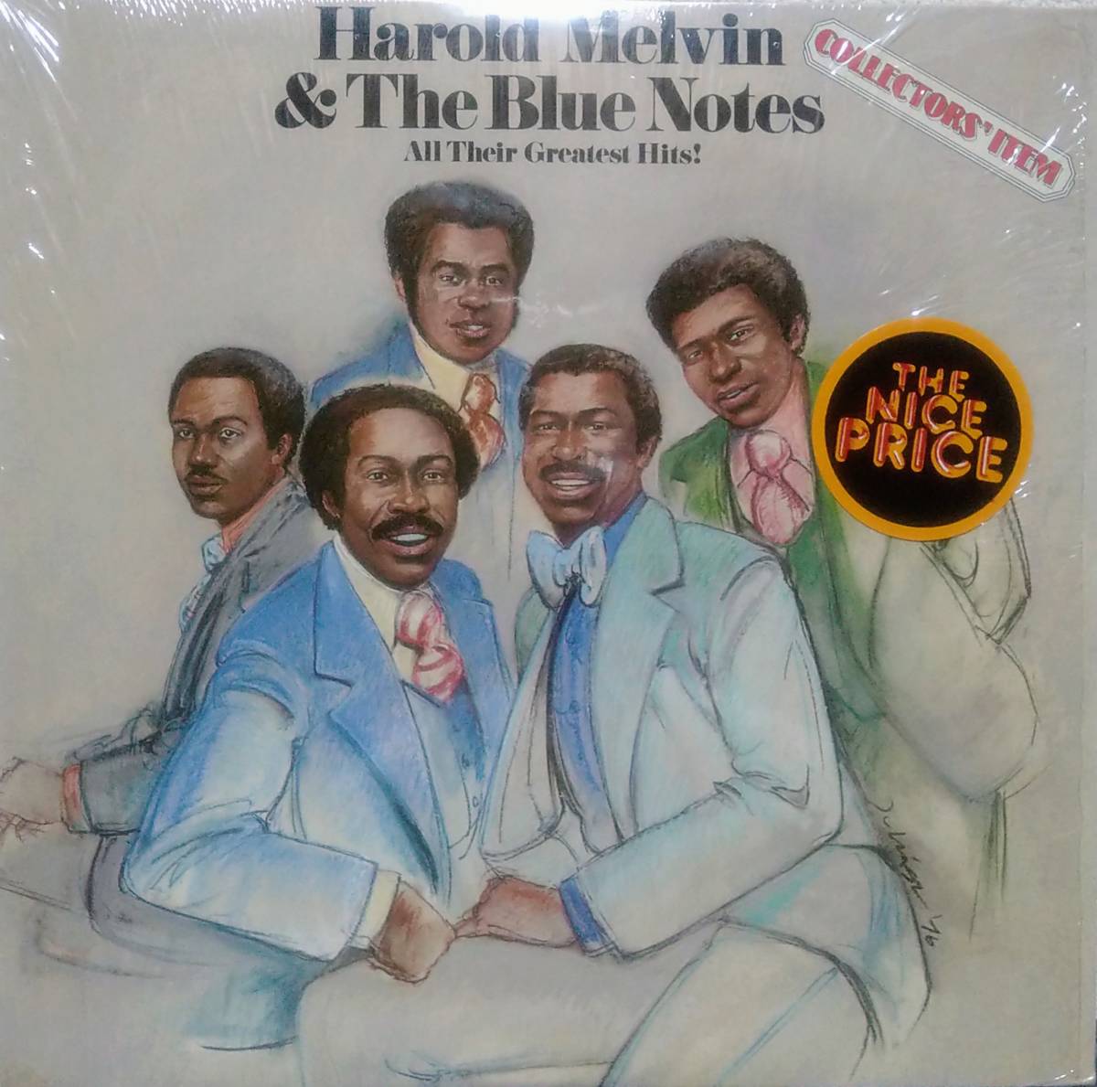 【LP Soul】Harold Melvin & The Blue Notes「All Their Greatest Hits Collectors' Item」US盤 シュリンク付 The Love I Lost.他 収録！_ジャケット