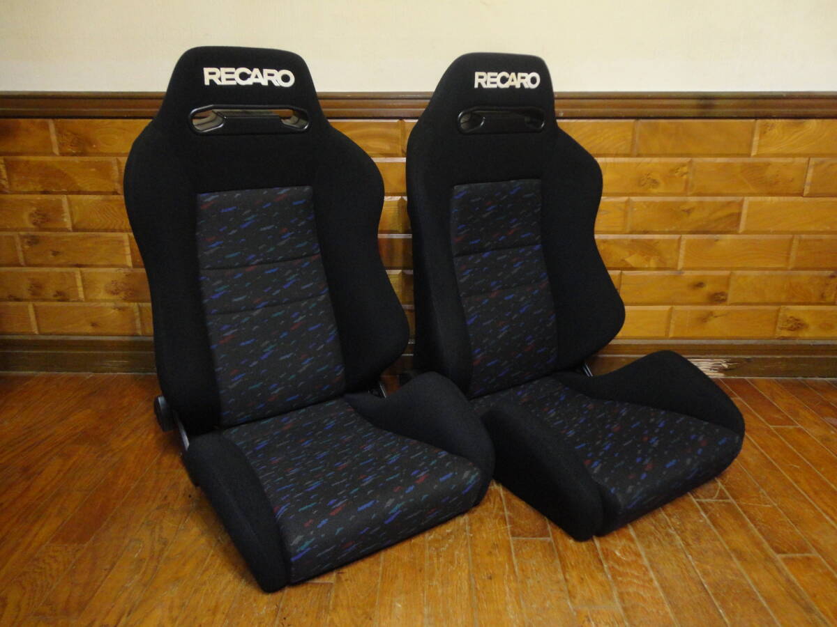 ★RECARO SR3 ルマンカラー 2脚セット★ の画像2