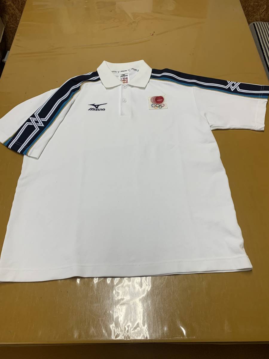 東京オリンピック MIZUNO ポロシャツ Lサイズ OLYMPIC TOKYOの画像1